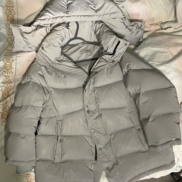 Balenciaga authentic 3M reflective puffer jacket - Picture 6 of 15